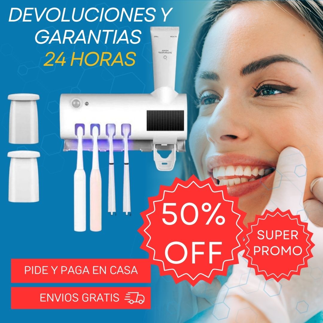 ESTERILIZADOR DE CEPILLOS UV 🌟 ENVIO GRATIS 🎁 PAGA EN CASA